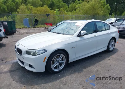 2016 BMW 528I из США, поврежденный, VIN WBA5A5C57GG348030